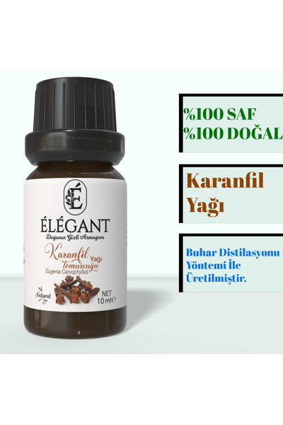 Karanfil Yağı 10ml - %100 Saf Ve Doğal - Aromaterapi, Esansiyel, Bitkisel Uçucu Yağ