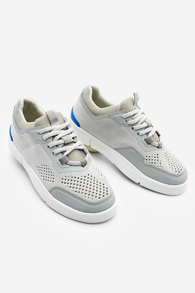 Marjin Women's Sneaker Knitted Knitwear Running and Walking Sports Shoes Norge Gray