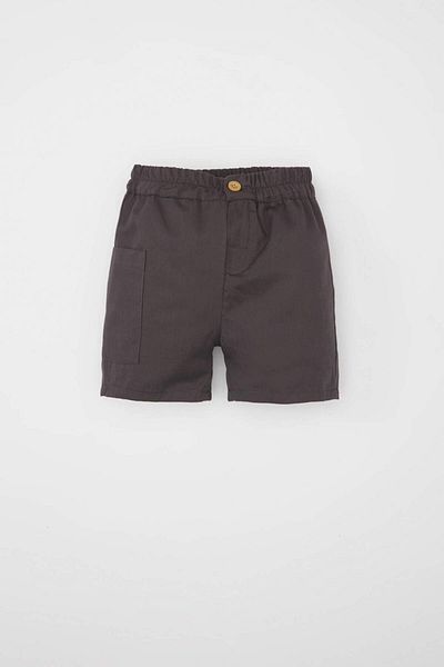 DeFacto Baby Boy Poplin Short Sleeve Shirt Shorts 2 Piece Set C3431A524Sm