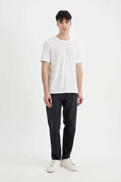 DeFacto Pantaloni de blugi cu talie înaltă, slim fit, anii 90, cu picioare înguste D1836AX24SM