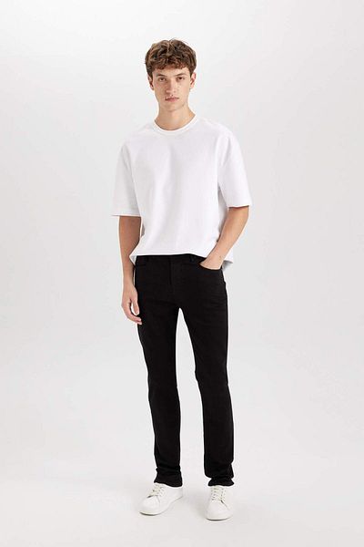 DeFacto Sergio Regular Fit Jean Trousers - Normal Waist, Pipe Leg C6024AX24SM