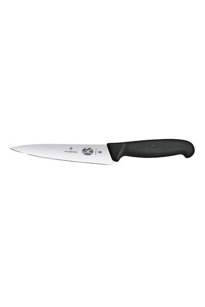 Victorinox سكاكين الشيف السويسرية باللون الأسود مقاس 15 سم