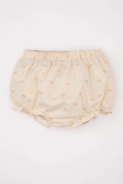 DeFacto Baby Girl 2 Piece Set Floral Linen Tank Top Shorts C5094A524Sm