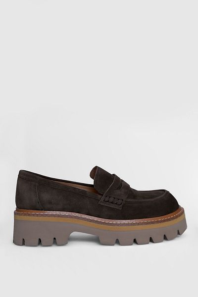 Lufian Mındy Brown Leather Women's Shoes