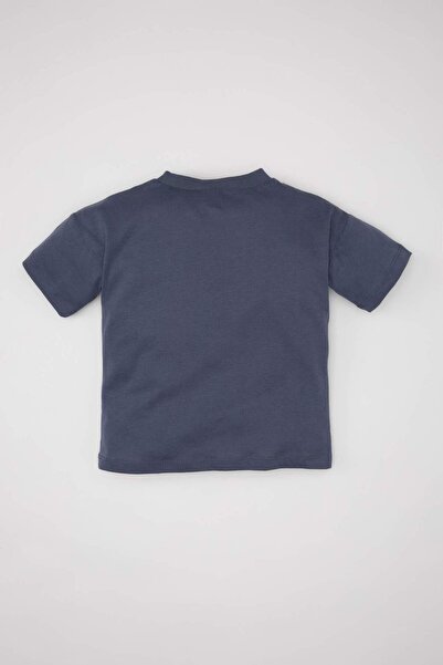 DeFacto Μπλουζάκι με κοντό μανίκι με στάμπα για αγόρι C9360A524SM