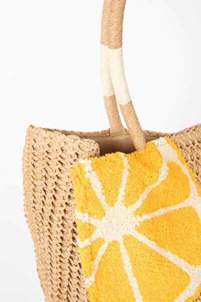 DeFacto Kadın Hasır El Çantası B9075AXNS