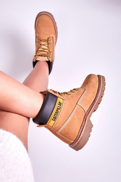 Caterpillar 015g100095 Colorado Honey // Γυναικείες μπότες Nubuck