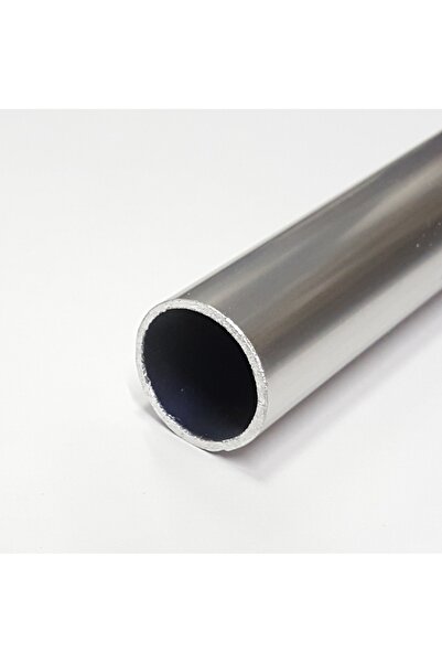 Şahin Alüminyum Yuvarlak Boru Renk Gri Uzunluk 100 Cm Dış Çap 25 Mm