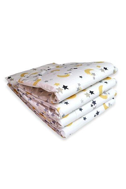 Bebek Özel حماية حافة سرير الأطفال مقاس 70x140 لسرير الأطفال (4 قطع) نجمة الق...