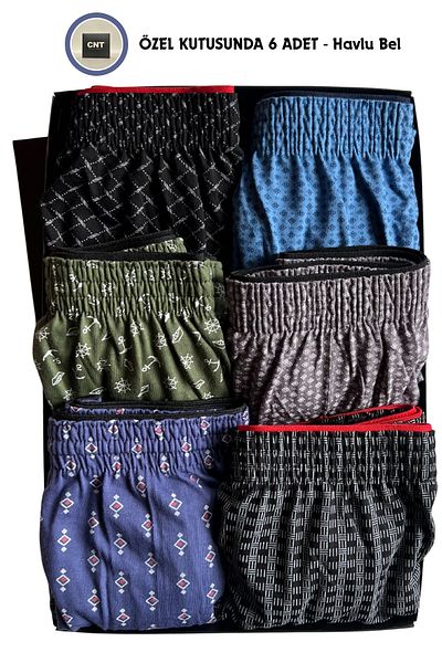 CNT Men's Boxer Lycra Premium Pack of 6