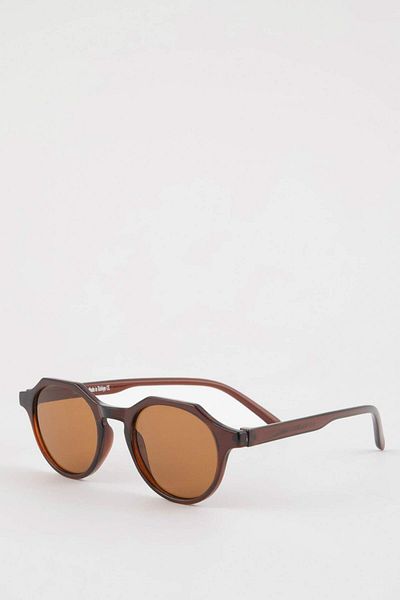 DeFacto Men's D0890AXNS Model Round Sunglasses