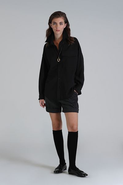 Lufian Black Rocco Women's Shirt