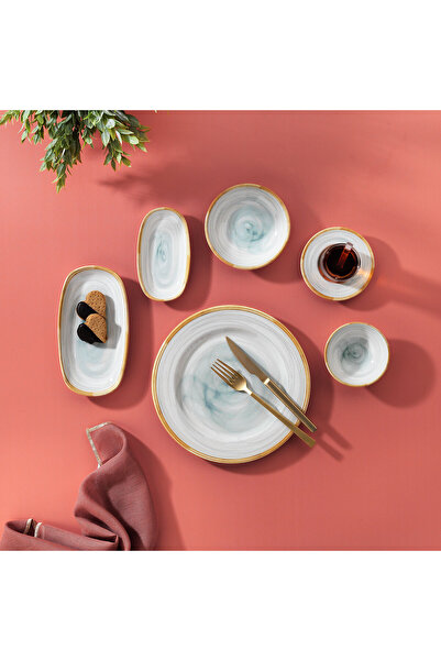 Schafer Sharon Kahvaltı Takımı 32 Parça-Su Yeşili