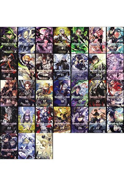 Kurukafa Yayınevi Seraph of The End Kıyamet Meleği 1-31. Ciltler Arası Eksiksiz Manga Seti