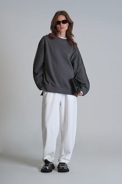 Lufian Sandra Women - Khaki Knitted Sweatshirt