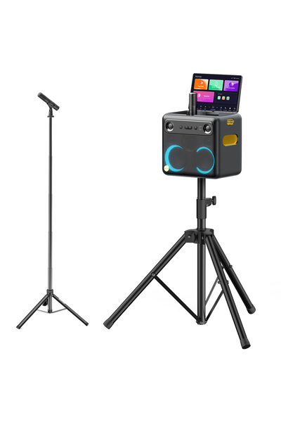 Ikarao Partybox Hoparlör Ve Mikrofon Standlı Break X2 300w Karaoke Bluetooth ...