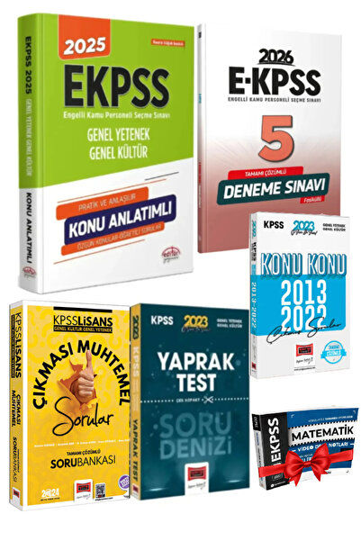 Editör Yayınevi 2026 Editör E Kpss Gygk Konu Anlatım Editör Ekpss Deneme Çıkm...