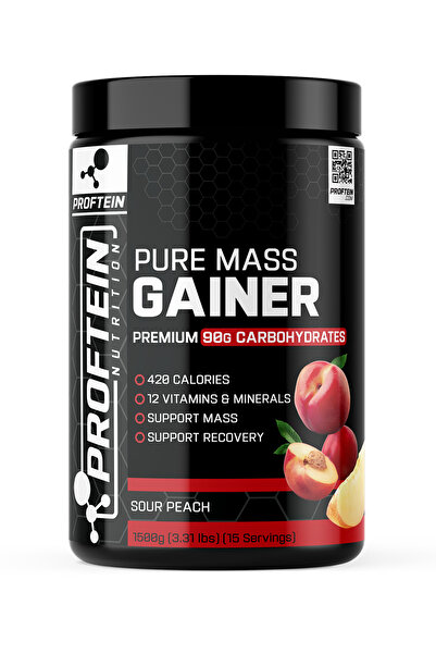 Proftein Nutrition Pure Mass Gainer 1500g 15 Servis Şeftali Aromalı