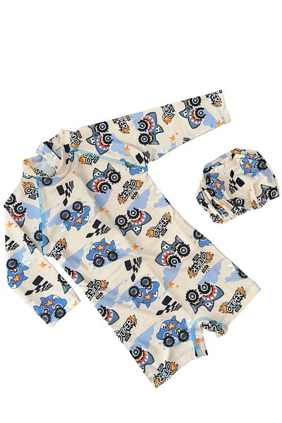 Emayo C94 +50 Uv Protective Baby Swimsuit