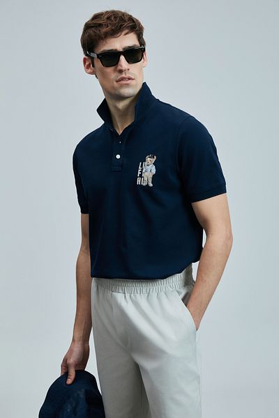 Lufian Best Polo Neck T-Shirt 111040220