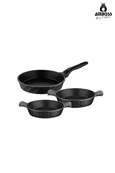 Amboss Mixta 3 части Титан с титаново покритие и комплект Sahan (2 SAHAN 1 PAN)