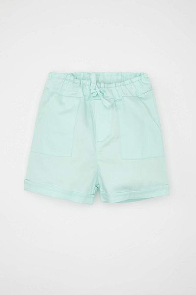 DeFacto Baby Girl 2 Piece Set Short Sleeve Ruffle Detailed Blouse Shorts C5168A524Sm