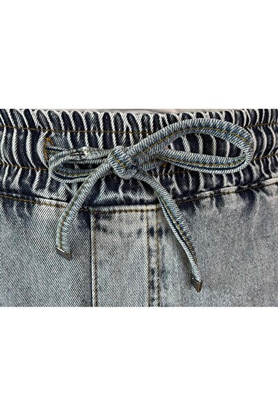 Estate İnverno İp Bağlamalı Regular Buz Mavi Kot Pantolon