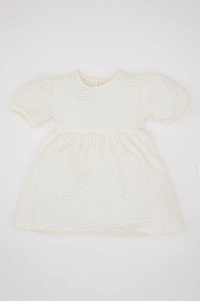 DeFacto Baby Girl Short Sleeve Dress C5211A524SM