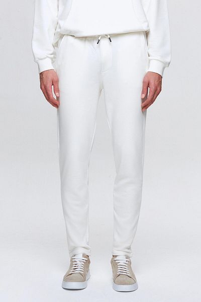 Twn Pantaloni de trening ecru