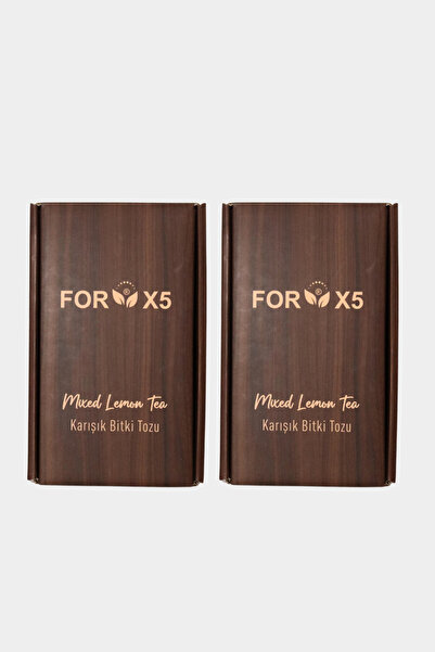 FORX5 2'li Limon Aromalı Karışık Bitki Çayı