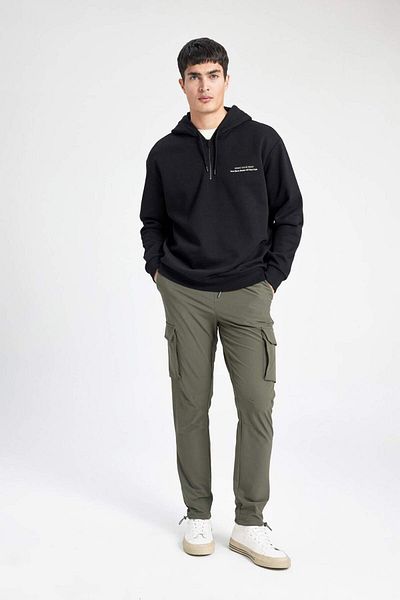 DeFacto Summer Tactical Jogger Pants Slim Fit Slim Fit Cargo Pocket B3585Ax24Sp