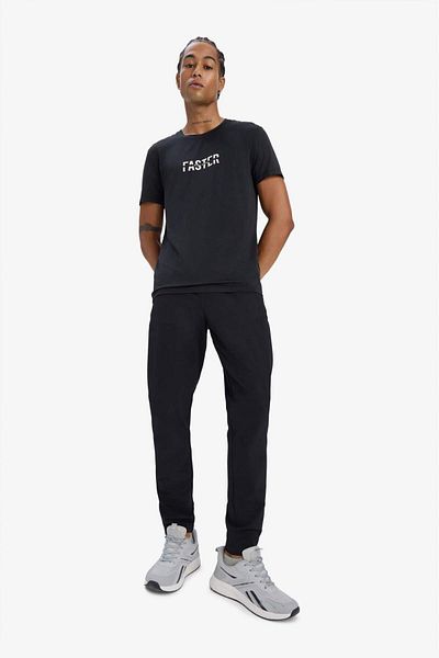 DeFacto Fit Sportsman Jogger Tepláky Slim Fit Úzký střih Tkané nohavice se třemi kapsami na zip B2780ax24sm