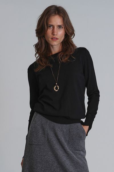 Lufian Black Bronze Women's Sweater