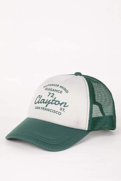 DeFacto Men's Printed Baseball Basketball Cap B7555AX24SM