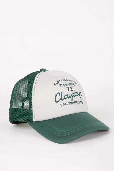 DeFacto Men's Printed Baseball Basketball Cap B7555AX24SM