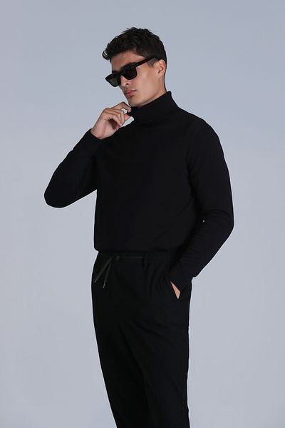 Lufian Black Soil Men's Sweater