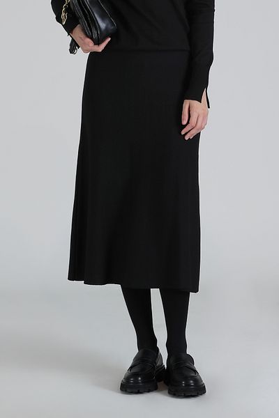 Lufian Women's Black Anna Skirt