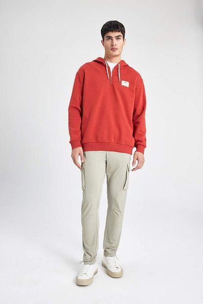 DeFacto Pantaloni de jogger tactici de vară, slim fit, slim fit, cu buzunare cargo B3585ax24sp