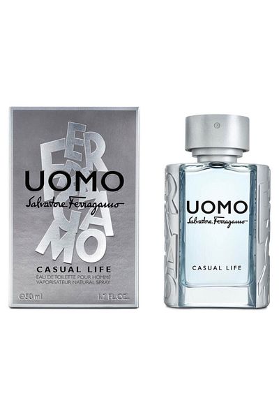 Salvatore Ferragamo Men's Casual Life, Apa de toaleta, 50 ml