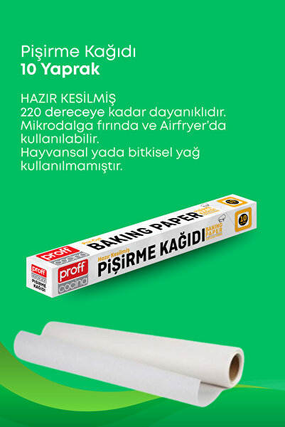 grimorlife 6-Piece Eco Pack - Baking Papers, Aluminum Foil, Stretch Film, Medium and Large Size Refrigerator Bags