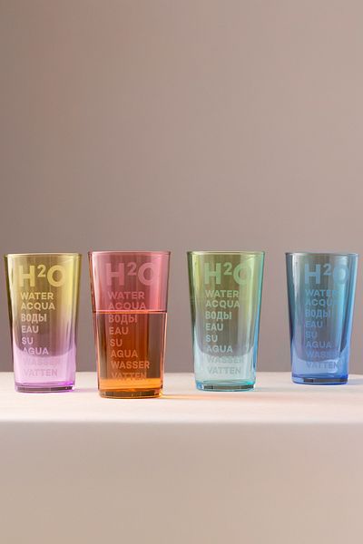 Rakle Aqua Set of 4 Soft Drink Glasses 570 Cc