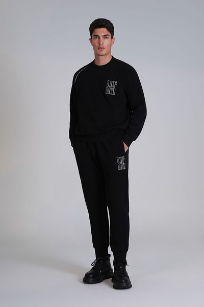 Lufian Diego Black Men's Sweatshirt - 112030130