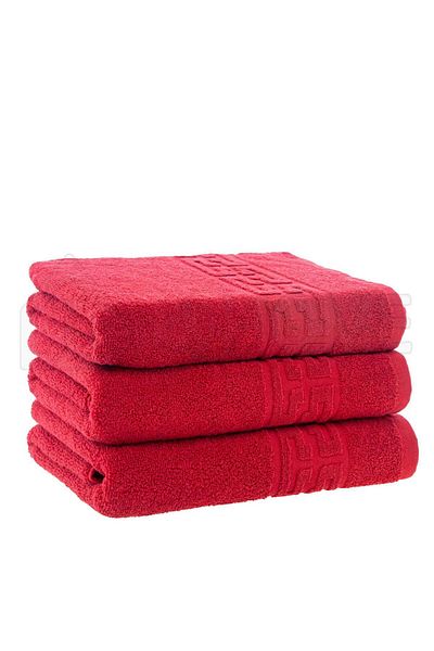 trendyhome Set of 3 100% Cotton Towels – 500 GSM – ST244380 - 70x130 cm