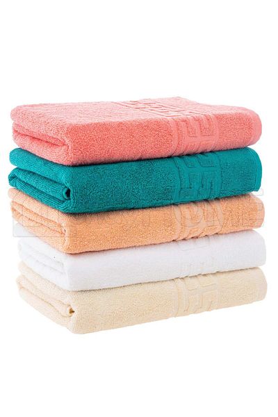 trendyhome Set of 5 100% Cotton Towels – 500 GSM – ST244260 - 70x130 cm
