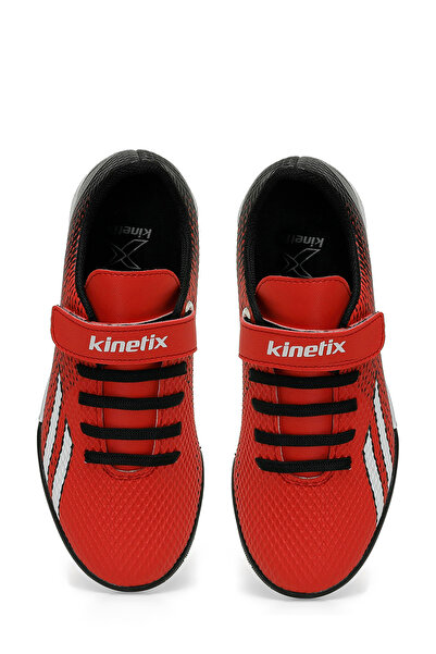 Kinetix ENTA TF 4FX Red Boys' Astroturf Shoes