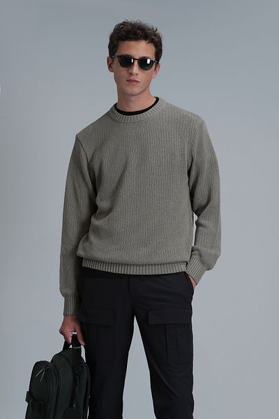 Lufian Ice Men's Sweater Sand