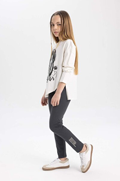 DeFacto Girls Printed Long Leggings C4713A824Sm