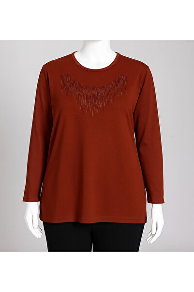 Rumeysa giyim Viscose brodată cu piatră, bumbac pieptănat pentru mamă