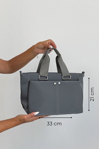 KIRASE Stylish Quality Medium Size Soft Leather Multi-Pocket Hand and Shoulder Bag. Boy 21 cm Width 33 cm