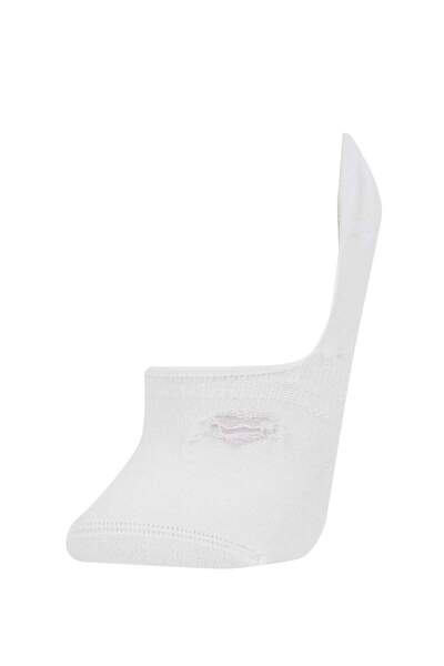 DeFacto Kadın 3'lü Pamuklu Babet Çorap B6063AXNS